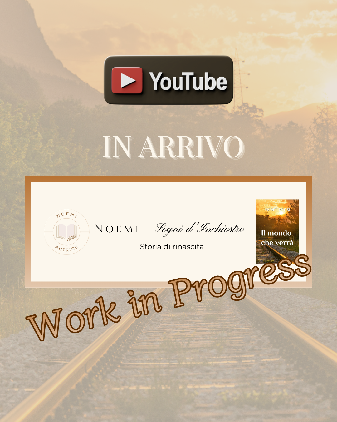 grafica anteprima canale youtube noemi sogni d'inchiostro